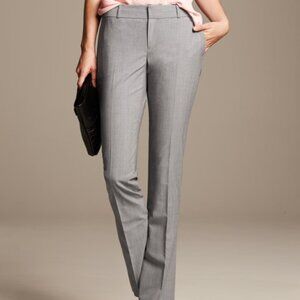 "Martin Fit" Banana Republic gray wool pants